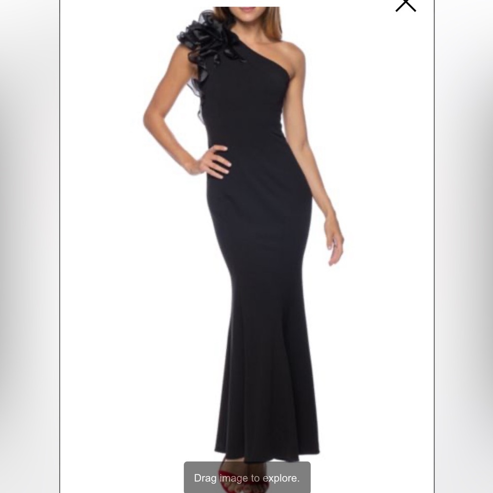 MARINA
Ruffle One Shoulder Mermaid Gown Sz 8